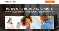 Desktop Screenshot of brainhealthcoaching.com